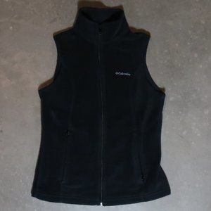 Columbia. Women's Small. Fleece Vest. Black.